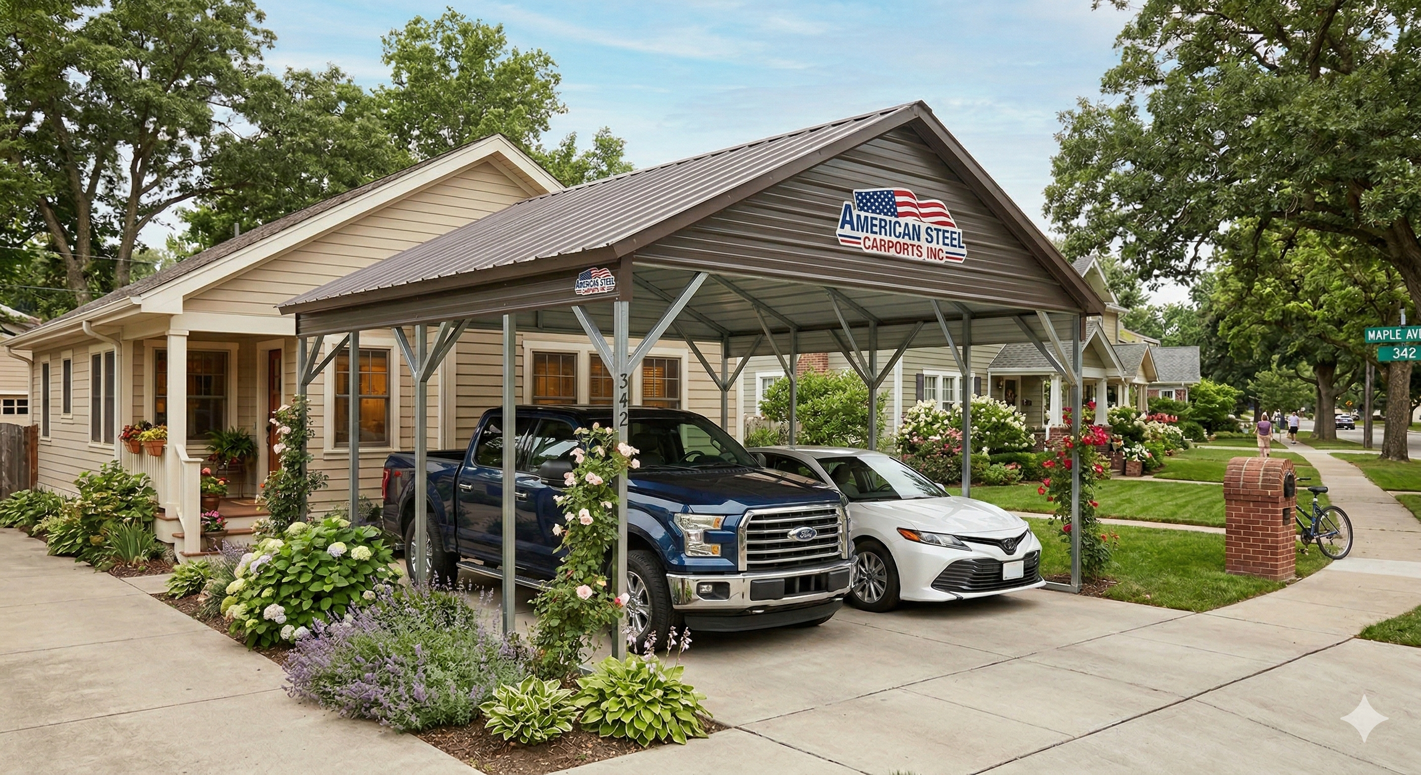 American Steel Carport