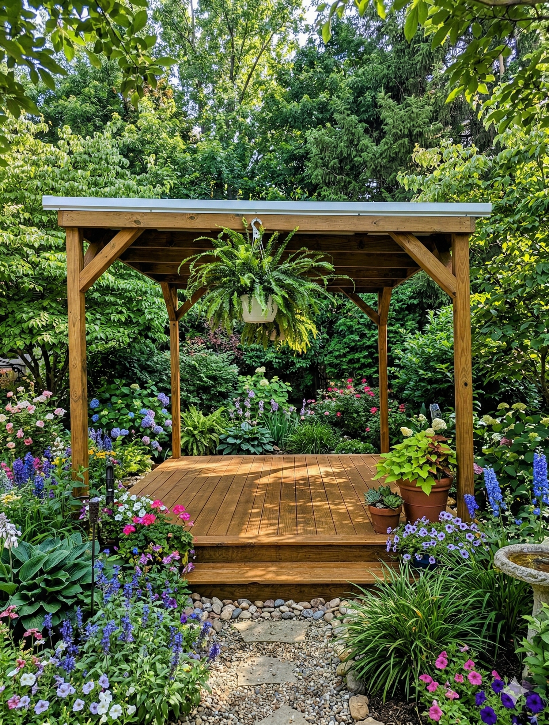 10x10 Timbercraft Patio Deck